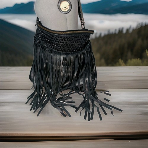 Borsa mano pelle con - pelle,
