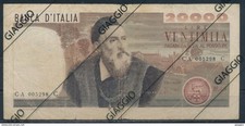 °°° ITALIA - 20000 LIRE TIZIANO 21/2/1975 °°°