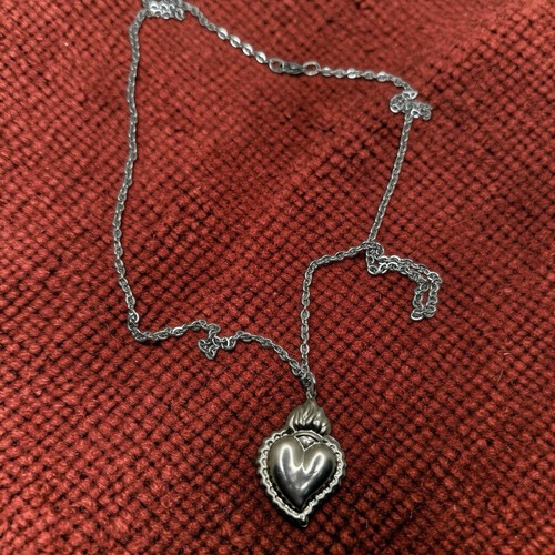 Collana cuore voto metallo - voto,