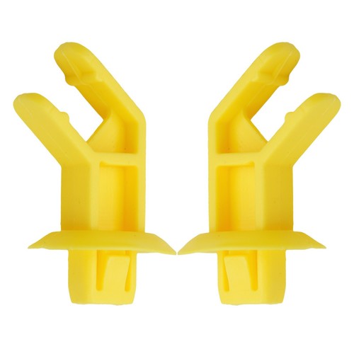 Coppia clip supporto cofano