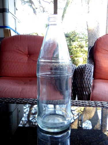 Coca cola bottle logo - bottle, no