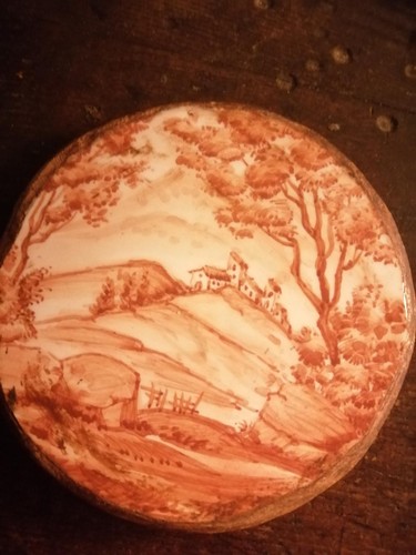 Paesaggio agreste ceramica - paesaggio,