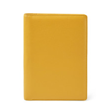 Portablocco A5 In Pelle Yellow
