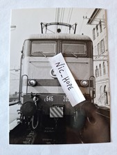 Fotografia Locomotore Elettrico FS E 646.205 e carrozze a piano Ribassato 
