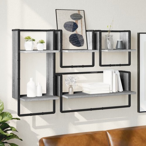 Wall shelf set - wall, set,