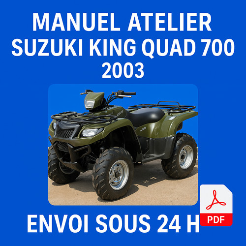 Manuel atelier suzuki king - atelier,