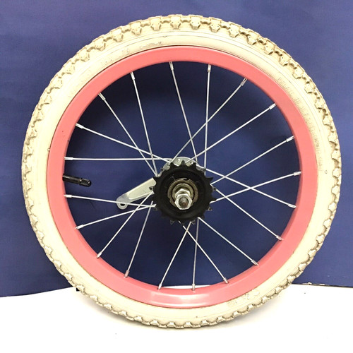 Bicicletta posteriore rosa - 16",