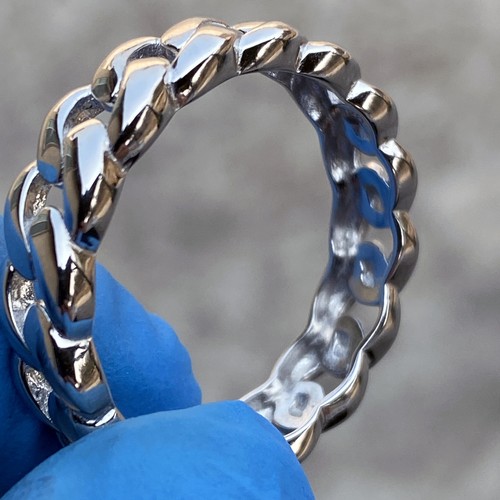 Anello uomo vero argento - in,