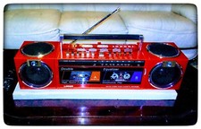 BOOMBOX RADIO REGISTRATORE