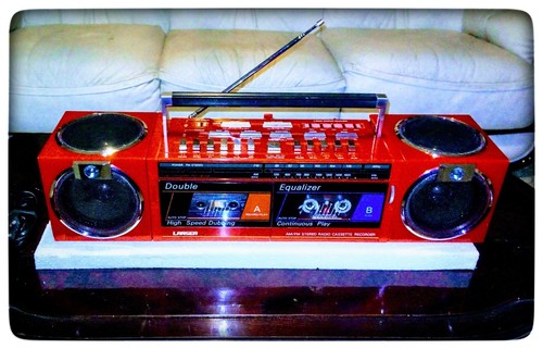 Boombox radio registratore - boombox,