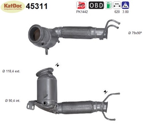 Catalizzatore per bmw - catalizzatore,