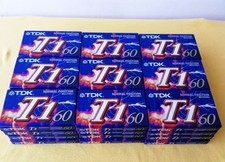 10 Musicassette Vintage TDK T1