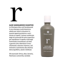 Naturalmente Shampoo Nature Inside Aloe e Sandalo - Multivitaminico - 250ml