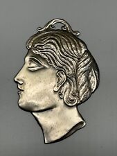 EX VOTO GRAZIA RICEVUTA PROFILO FEMMINILE VOLTO DONNA RAGAZZA