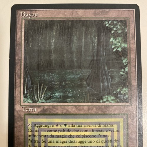 Mtg magic dual land bayou - dual,