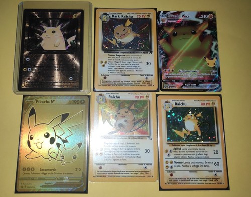 Lotto carte pokémon - pokÉmon, tema
