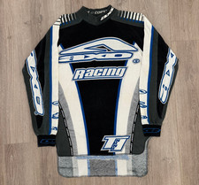 Maglietta maglia professionale vintage 1998 AXO Sport Racing Motocross Supercross Team numero 9 L anni 90