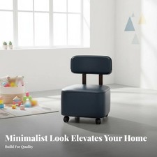 Sedia Bassa con Rotelle Design