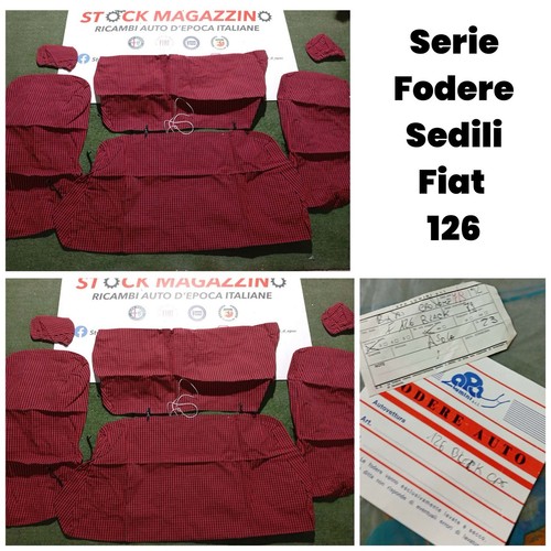 Serie fodere sedili fiat - fodere,