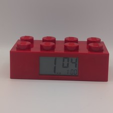 Lego brick rosso illumina - rosso,