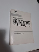 MICROSOFT WINDOWS 3.1 - Manuale dell'utente – Originale 750 pagine