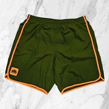 SUNDEK Costume Uomo Verde Arancione Fluo Tasche Elastico Boxer Mare Tg S 