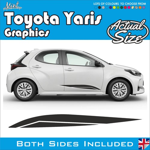 Toyota yaris strisce laterali - yaris,