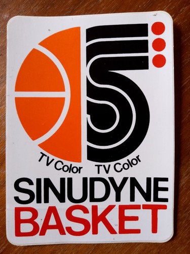Sinudyne basket color 80s - tv,
