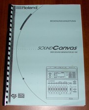 ROLAND SC-155 Deutsch Bedienungsanleitung - Owners manual in German language