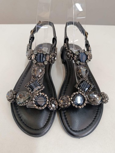Sandali neri donna 36 - sandali, n