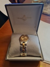 BAUME & MERCIER Linea 6151 Quartz Donna Bicolor Orologio Svizzero Acciaio Box