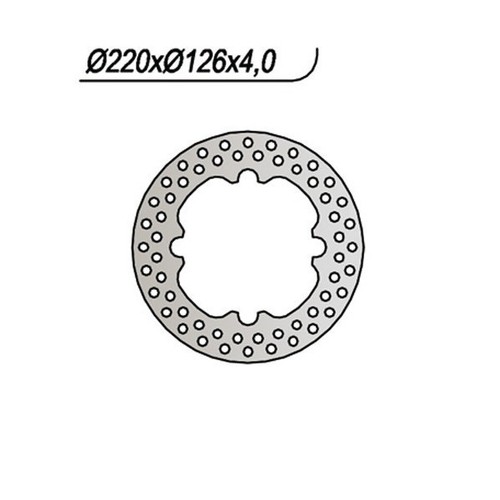 Disco freno posteriore - disco,