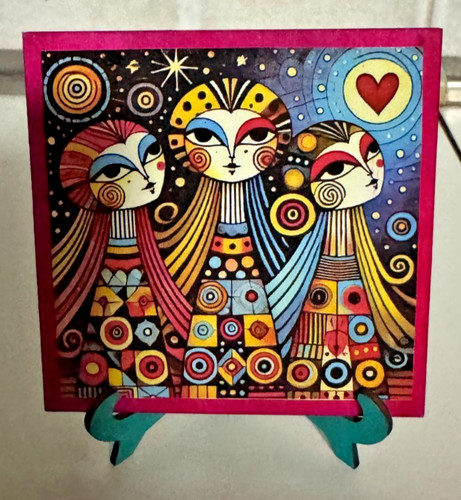Quadro decorativo legno - decorativo, in