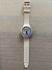 SWATCH CHRONO WHITE HORSES -