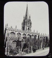 Glass Magic Lantern Slide ST