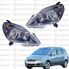 COPPIA FANALE FARO PROIETTORE ANT DX/SX H7-H1 PRED. PER  OPEL ZAFIRA B 06/2005->