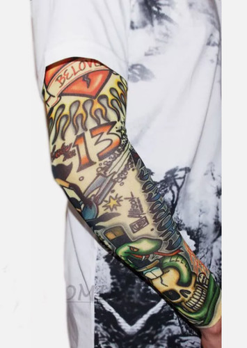 Maniche per tatuaggi finte