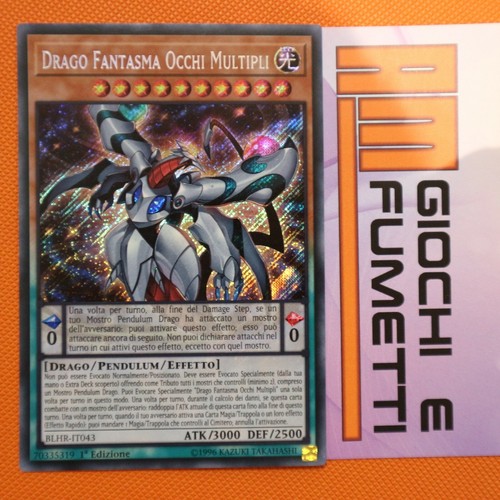 Drago fantasma occhi multipli - drago,