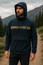 Felpa con cappuccio uomo