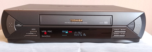 Videoregistratore vhs toshiba - vhs,