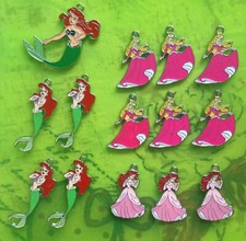 14 Charms Principesse Disney Princess Ariel Sirenetta Aurora