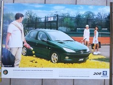 Affiche Peugeot 206 Roland