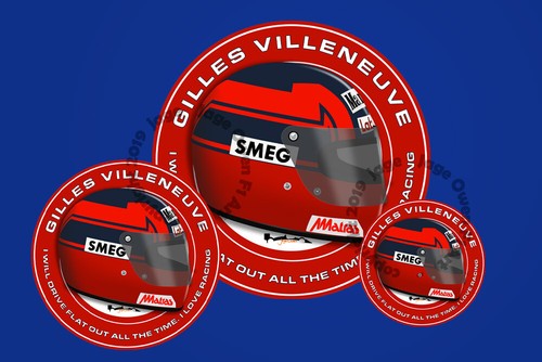 Adesivo casco gilles - casco,