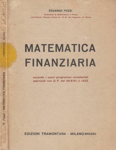 Matematica finanziaria
