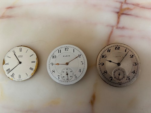 Lot vintage arsa elgin - of, 3