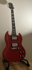 Power Player Epiphone rosso SG