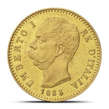 20 Lire Italian Gold Coin