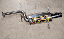 SUBARU IMPREZA SUPERSPRINT BACKFIRE INOX CATBACK SCARICO SPORT MARMITTA POSTERIORE