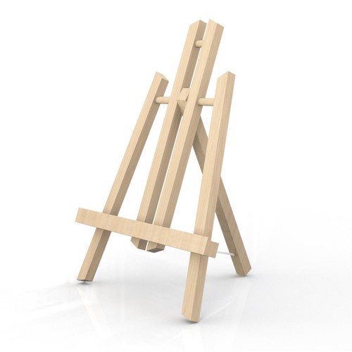 Cavalletto tavolo legno - tavolo, in
