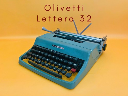 Working typewriter olivetti - working,